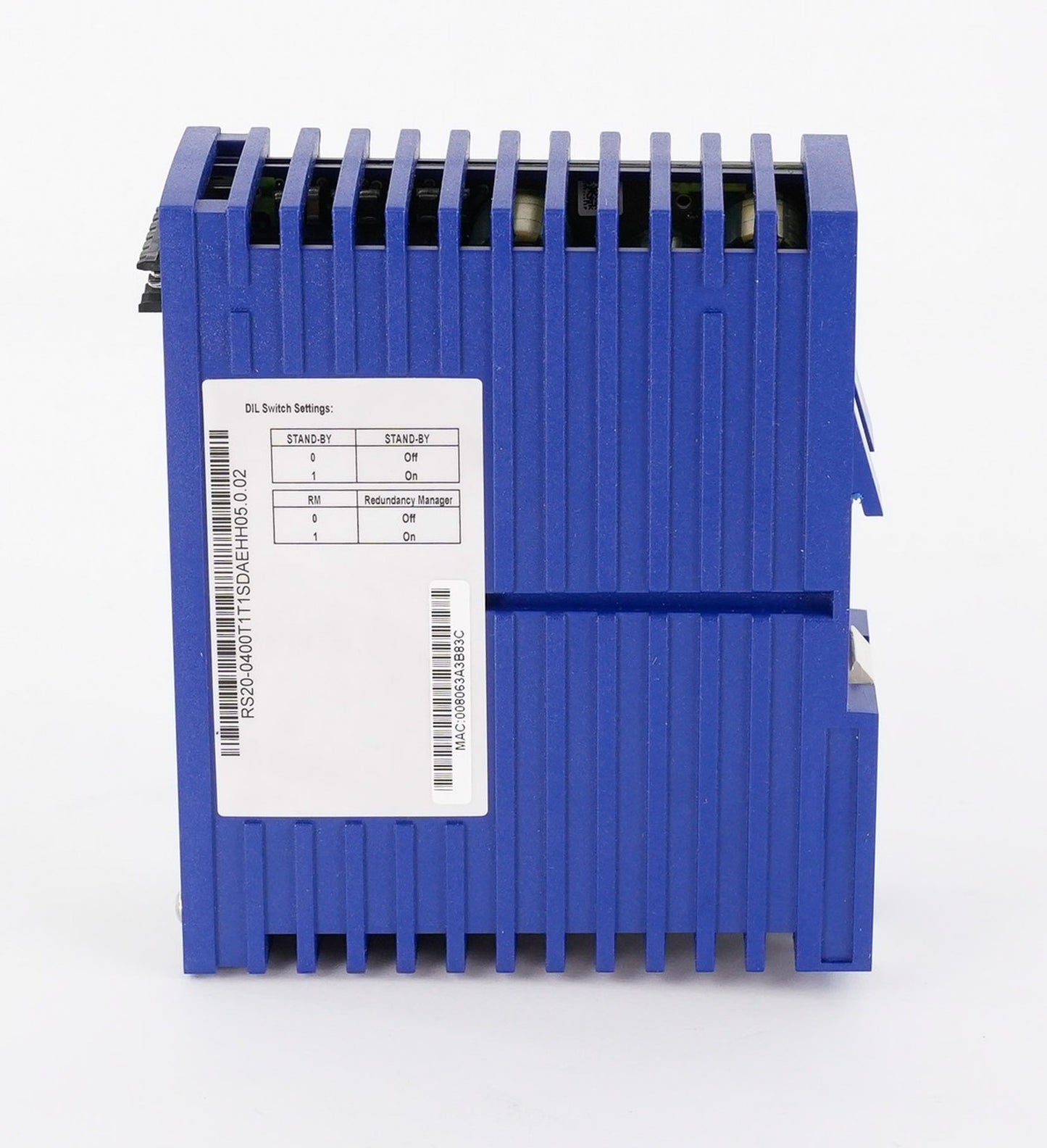 Hirschmann RS20 Rail Switch 60VDC 18-30VAC 50/60Hz