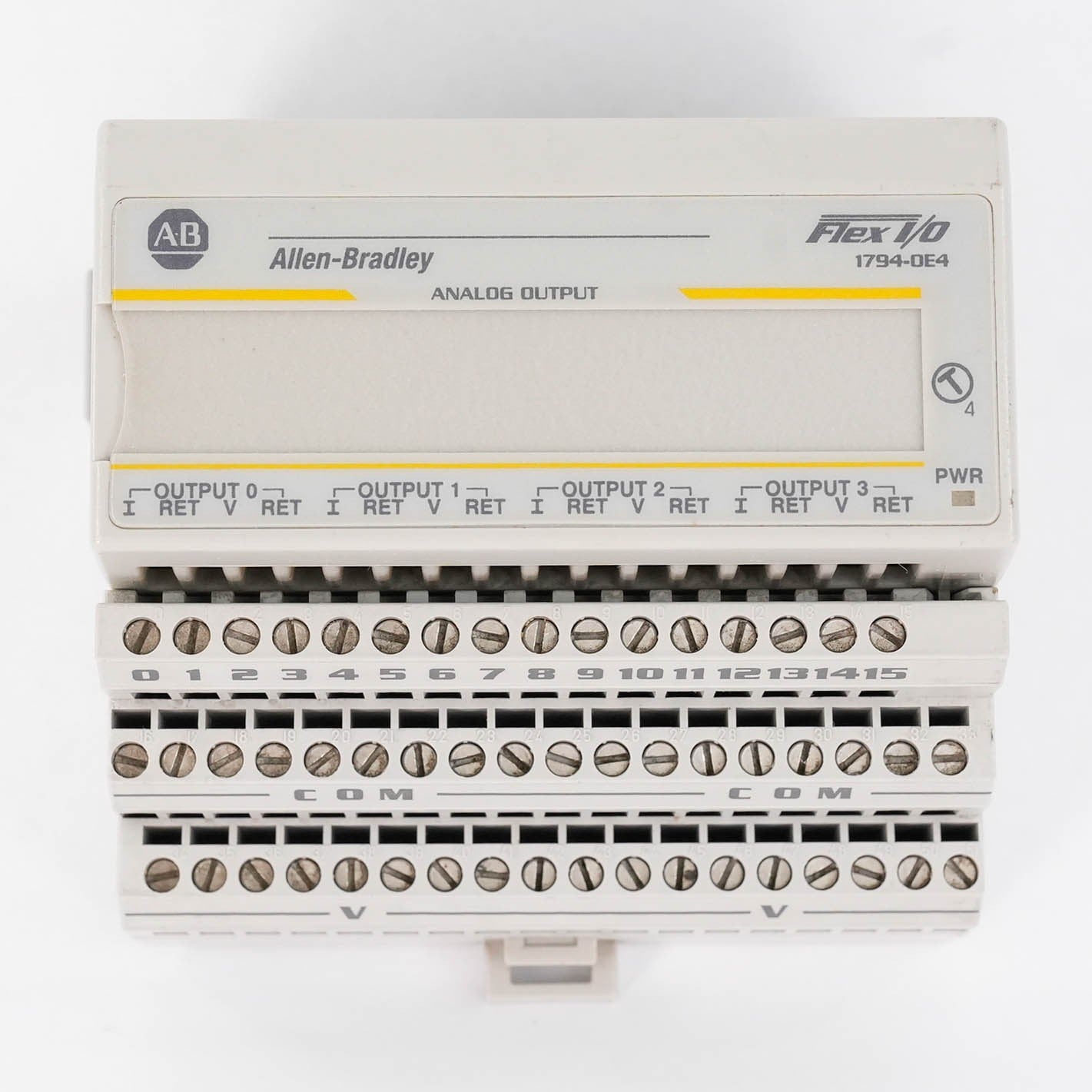 Allen Bradley 1794-OE4 Flex I/O Analog Output Module 4 Channel 12 Bit 1794OE4