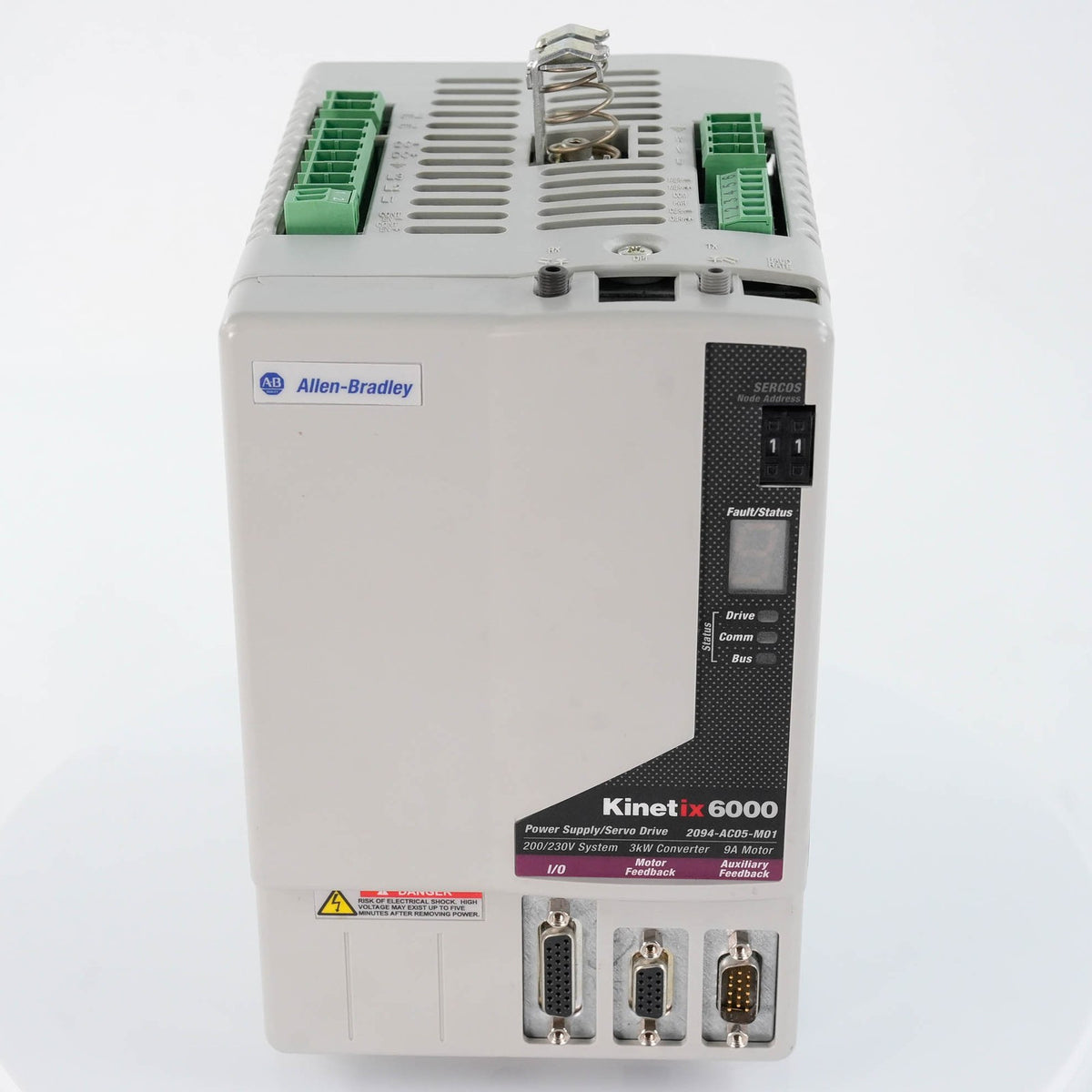 Allen Bradley 2094-AC05-M01 Kinetix 6000 Integrated Axis Module 230V 2094AC05M01