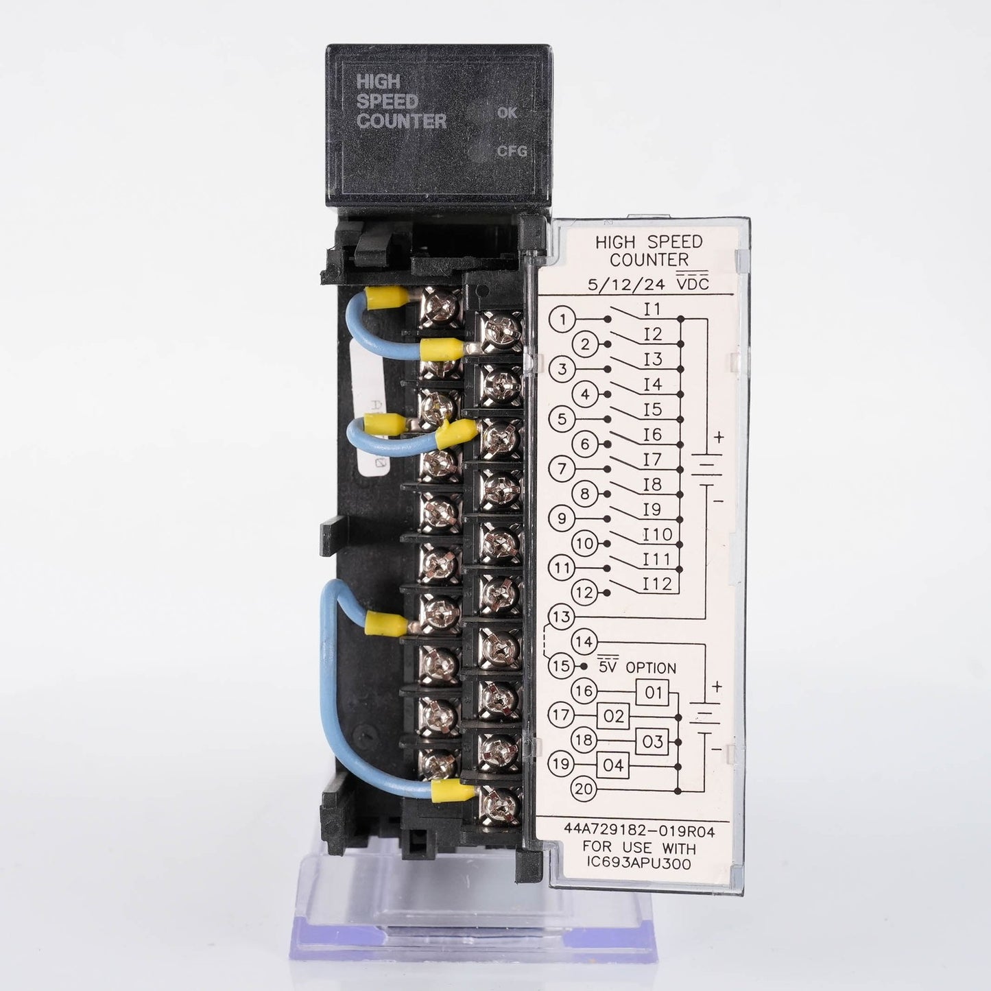 GE FANUC IC693APU300J Series 90-30 High Speed Counter Module IC693APU300 80kHz 5