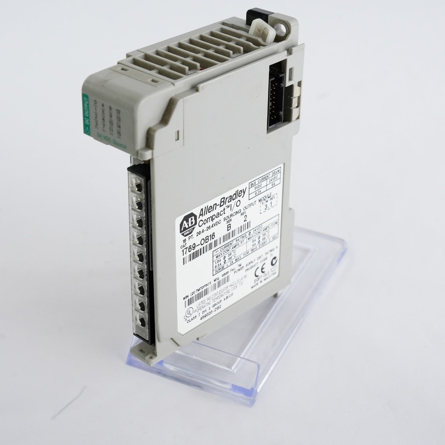 Allen Bradley 1769-OB16 /B Rev 2 Compact I/O Output Module 1769OB16