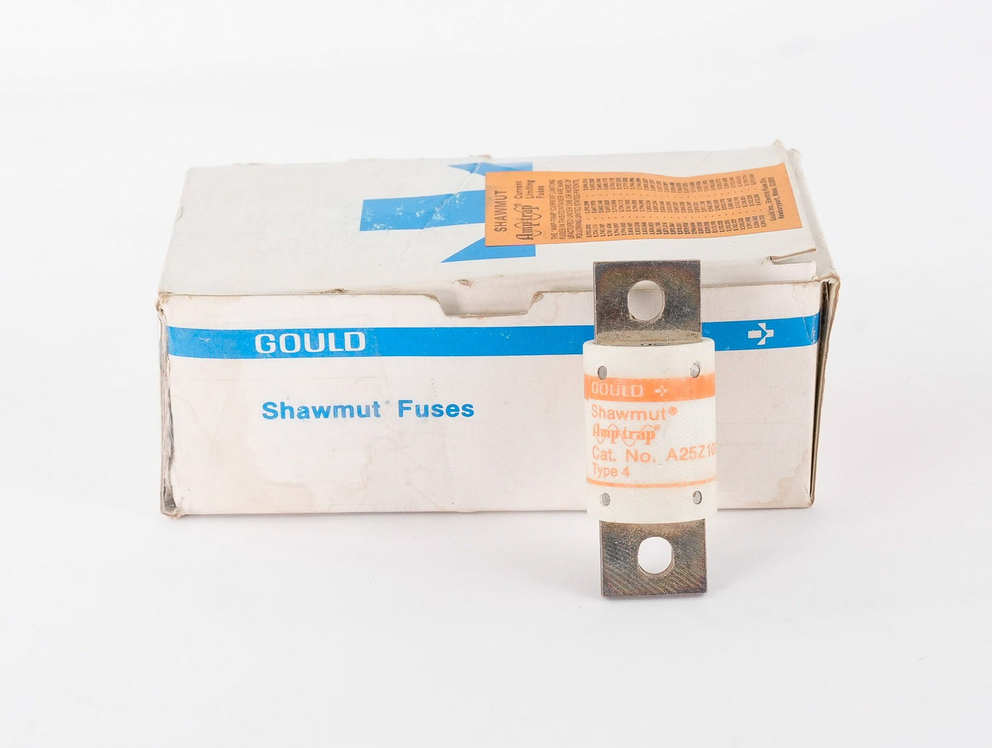 Gould Shawmut A25Z100 Amptrap Fuse Type 4 - Open Box