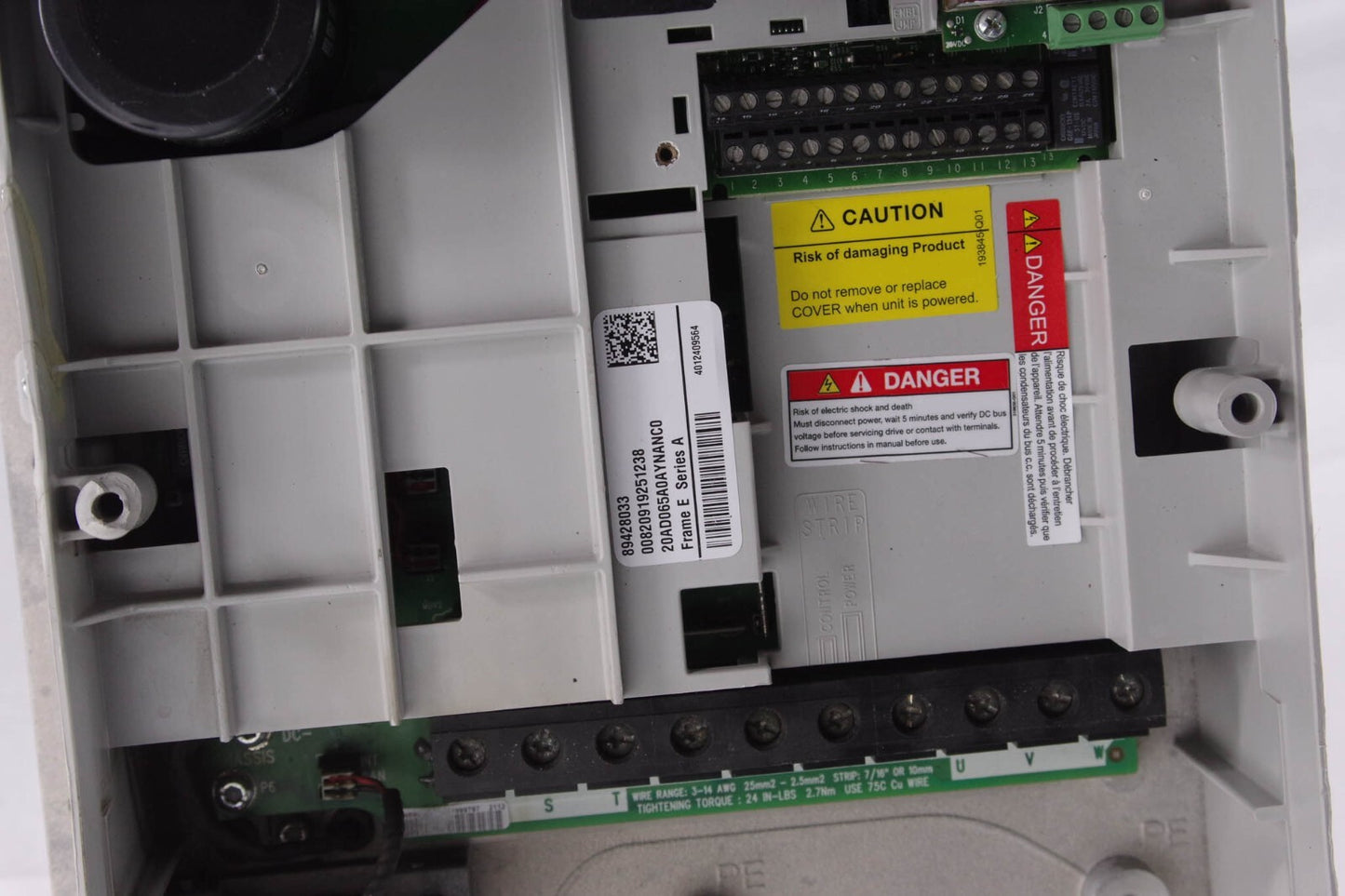 2021 Allen Bradley 20AD065A0AYNANC0 /A PowerFlex 70 AC Drive 50hp Refurbished