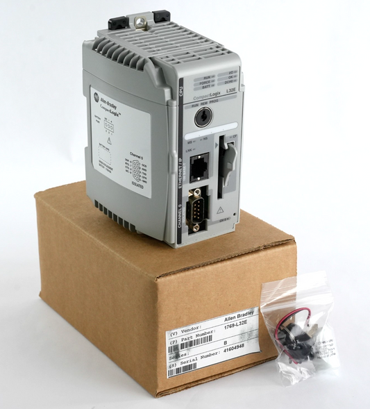 Allen Bradley 1769-L32E /B CompactLogix 750KB Enet Controller - Not Original Box