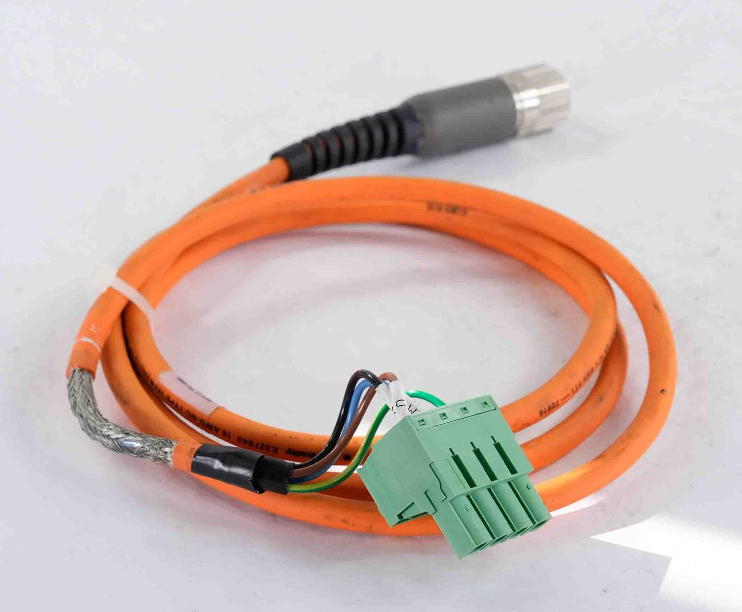 Allen Bradley 2090-CPWM7DF-14AA05 /A Servo Power Cable 66" 2090CPWM7DF14AA05