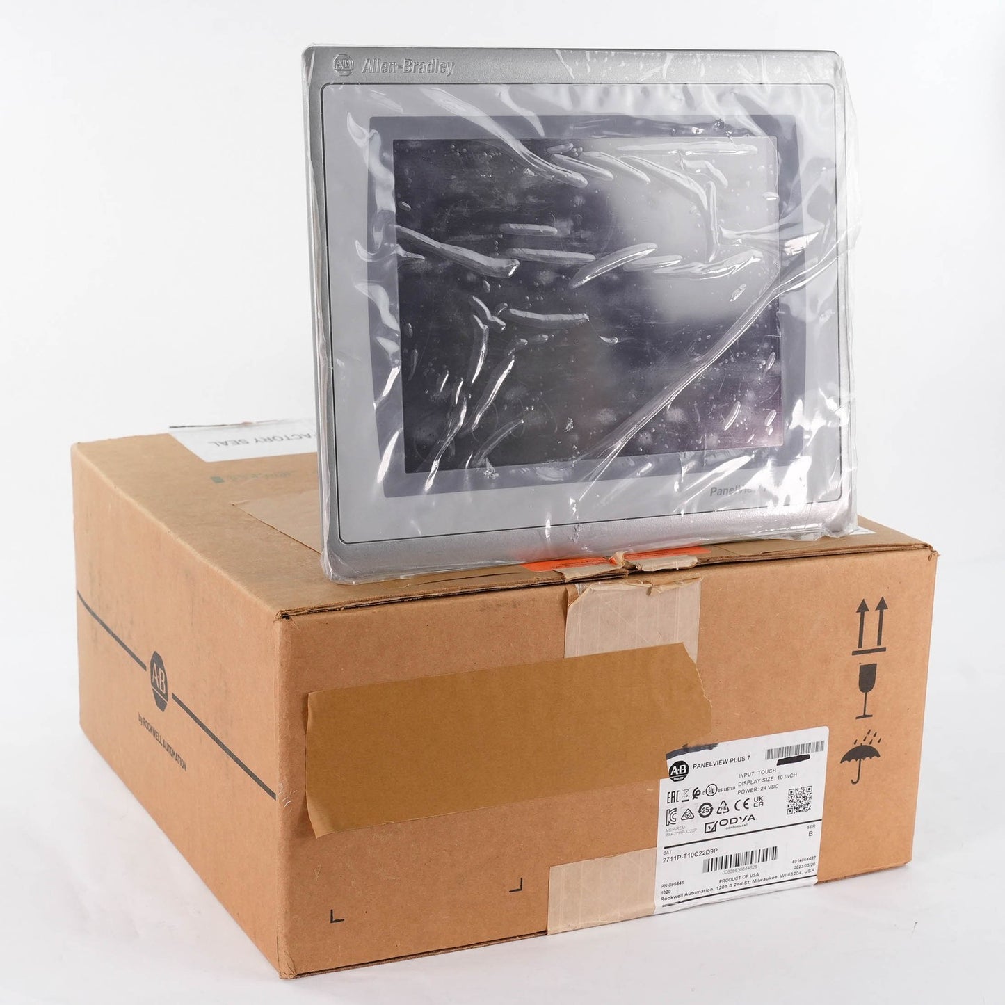 Allen Bradley 2711P-T10C22D9P Ser A PanelView Plus 7 HMI 10.4in Not Original Box