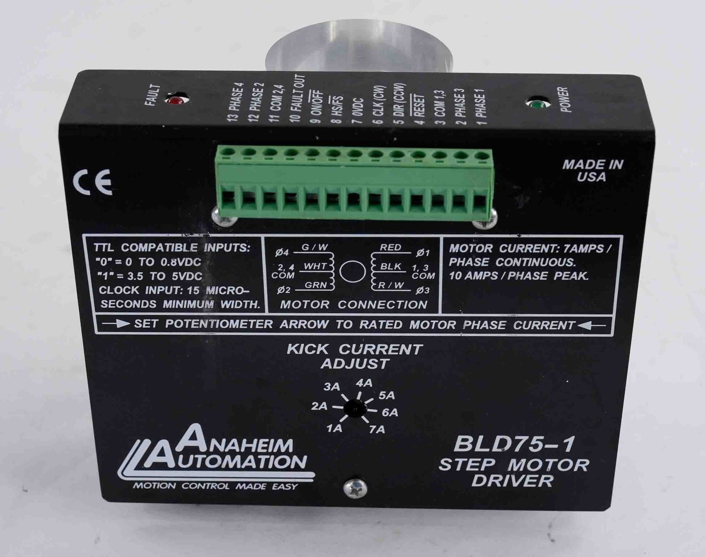 Anaheim Automation BLD75-1 Step Motor Driver 7A BLD751