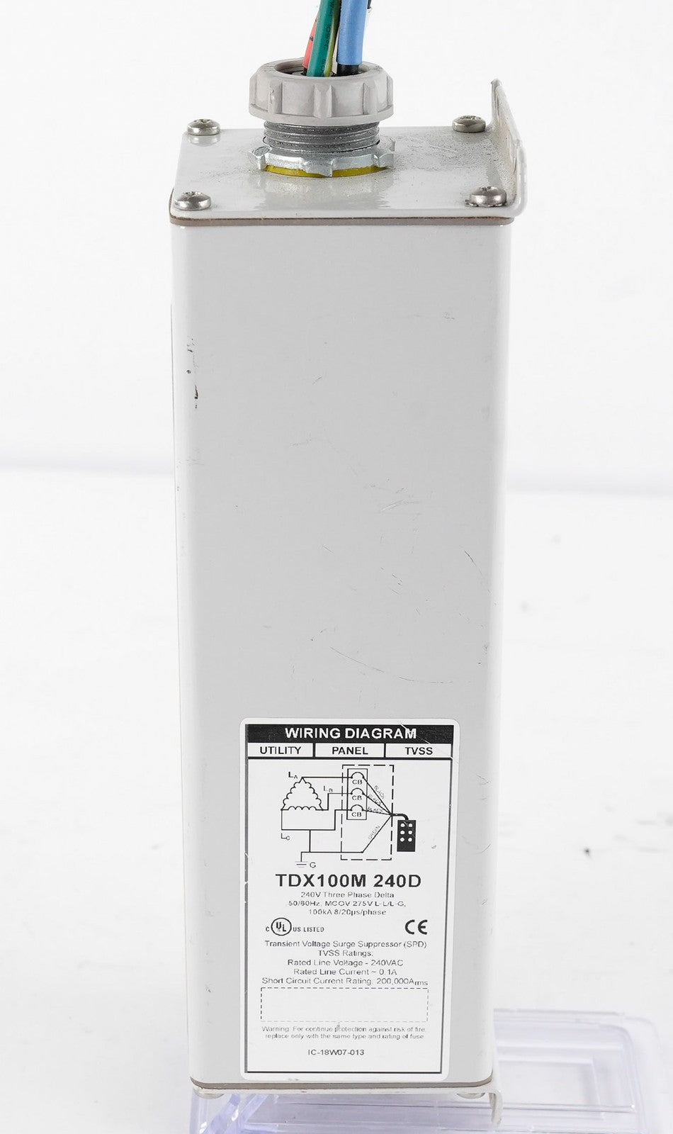 Critec TDX100M 240D Surge Protection Device 240V 3-Phase Delta TDX100M240D