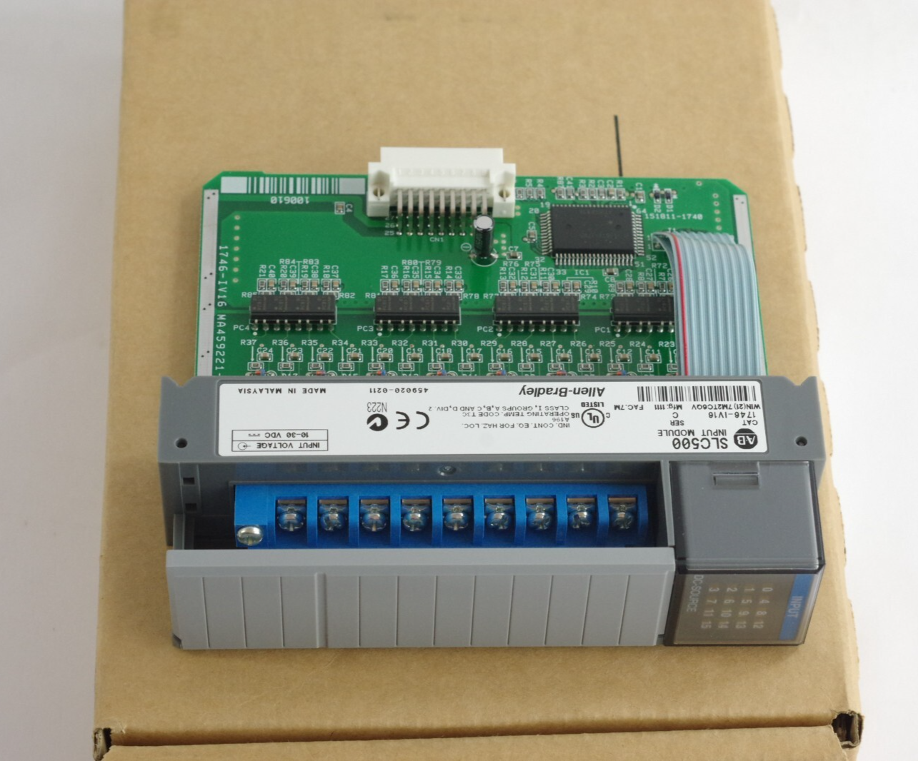 Allen Bradley 1746-IV16 /C SLC 500 Input Module 459020-0211 - Open Box