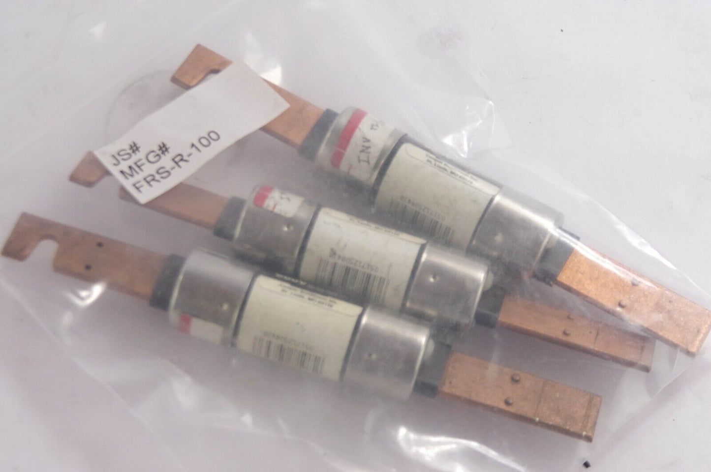 3x Littelfuse FLSR-200-ID / FLSR200ID Fuse Class RK5 Time Delay Current Timing