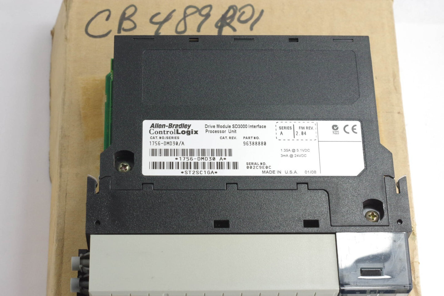 Allen Bradley 1756-DMD30 /A ControlLogix Drive Module SD3000 - Refurbished