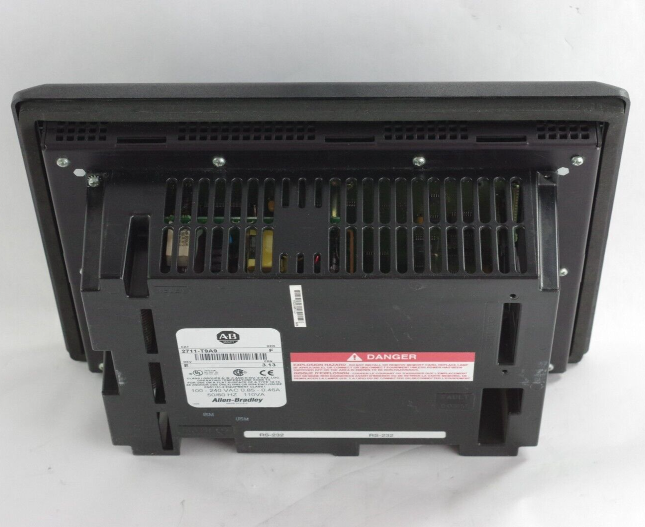 Allen Bradley 2711-T9A9 Ser F Rev E FRN 3.13 Panelview 900 9" Terminal