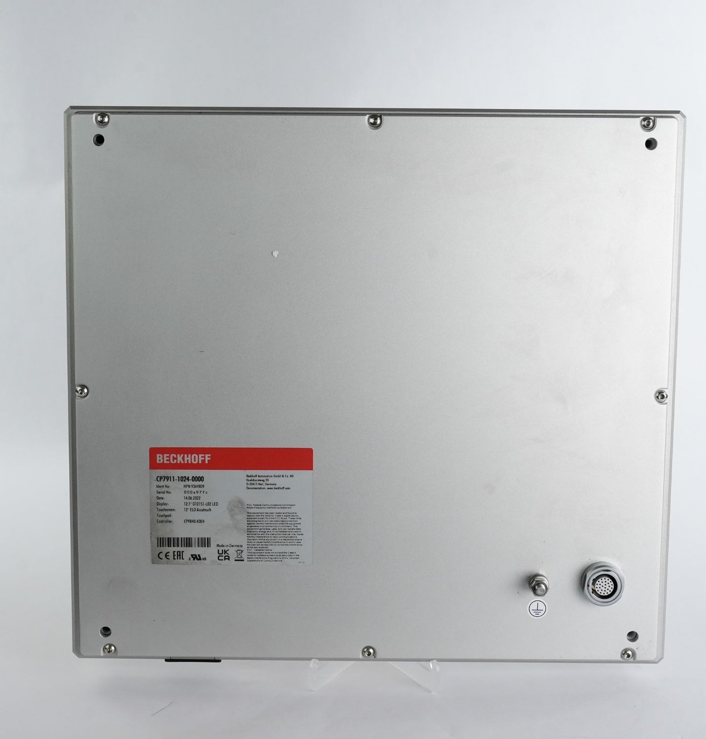 Beckhoff Polaris CP7911-1024-0000 12" Operator Interface Display CP791110240000