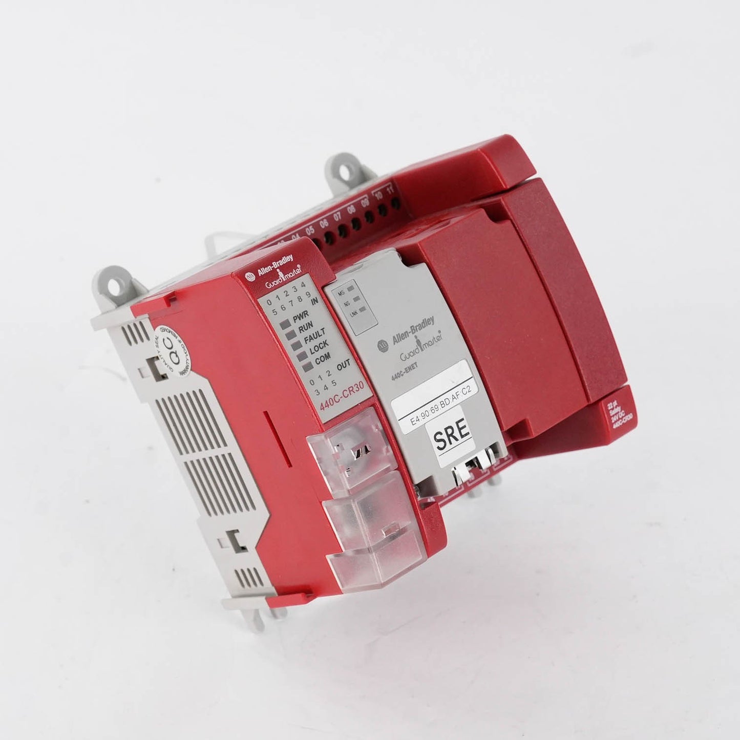 Allen Bradley 440C-CR30-22BBB Ser A Guardmaster Safety Relay + 440C-ENET