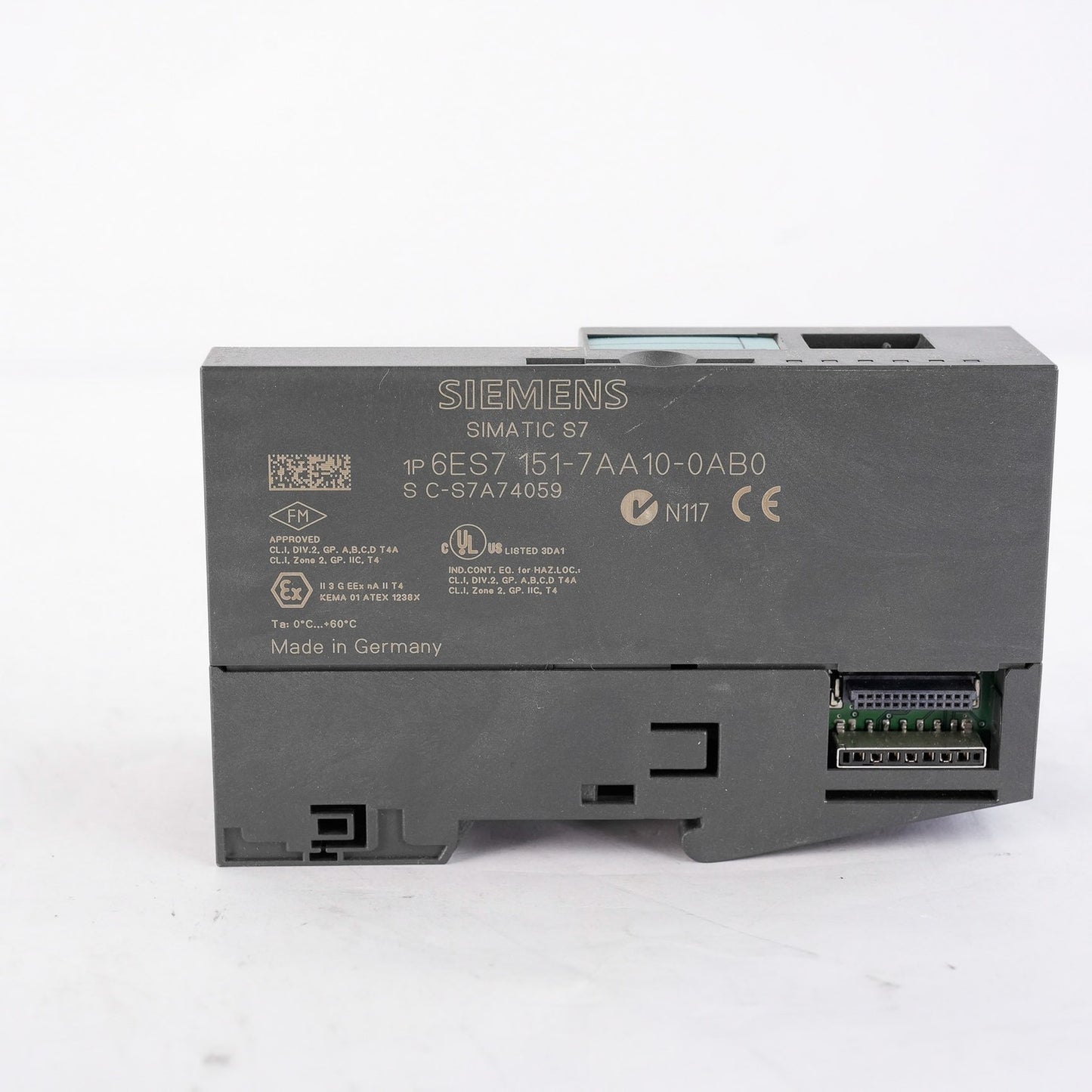 Siemens SIMATIC S7 6ES7151-7AA10-0AB0 PLC Module 6ES71517AA100AB0