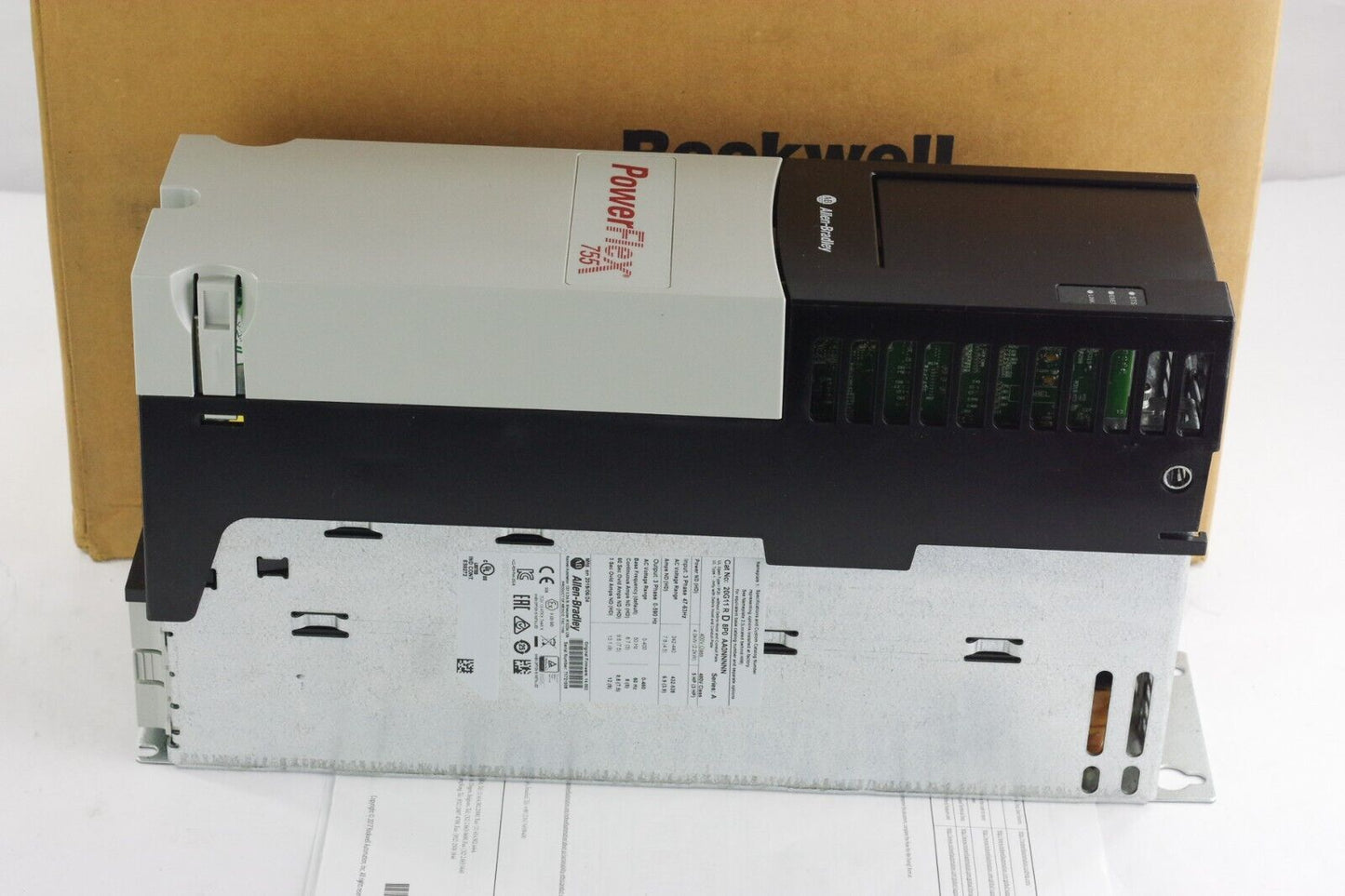 Allen Bradley 20G11RD8P0AA0NNNNN /A PowerFlex 755 AC Drive 5hp - Open Box