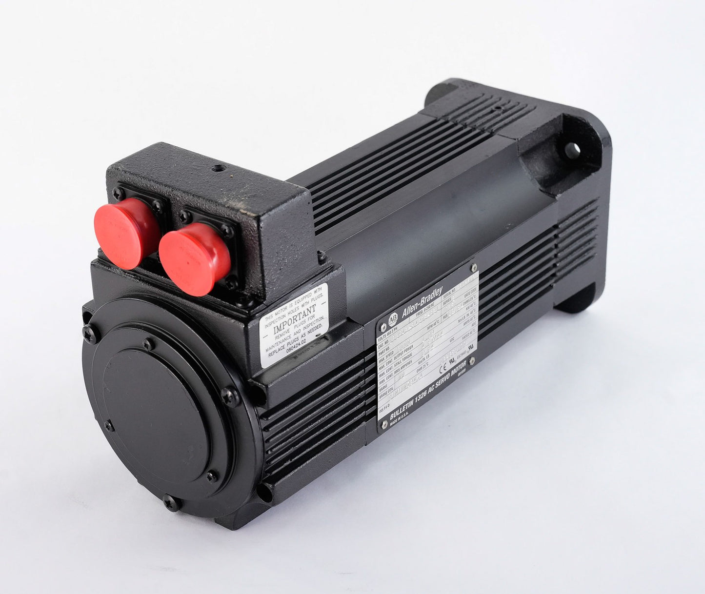Allen Bradley 1326AB-B420E-S2L /B AC Servo Motor 3000RPM 1326ABB420ES2L