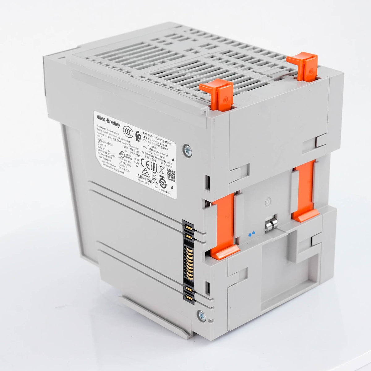 Allen Bradley 5069-L340ERM /A CompactLogix 5380 Controller 4MB 5069L340ERM 24VDC