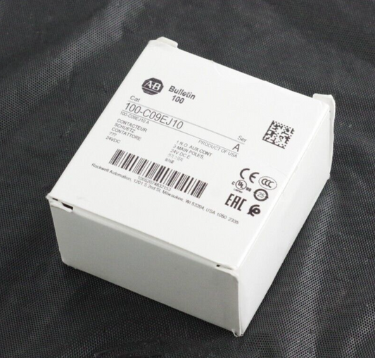 Allen Bradley 100-C09EJ10 Ser A Bulletin 100 Contactor 10A 3-Pole 24VDC