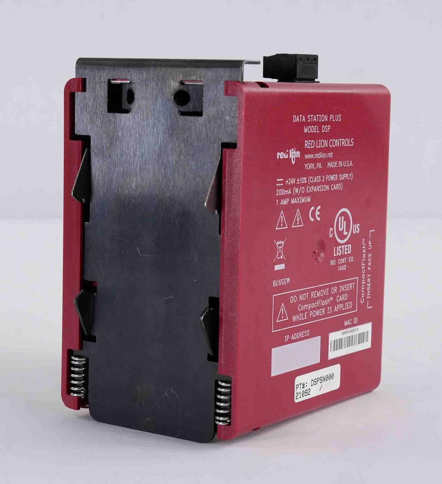 Red Lion Controls DSPSX000 Data Station Plus Model DSP Ethernet 24 VDC