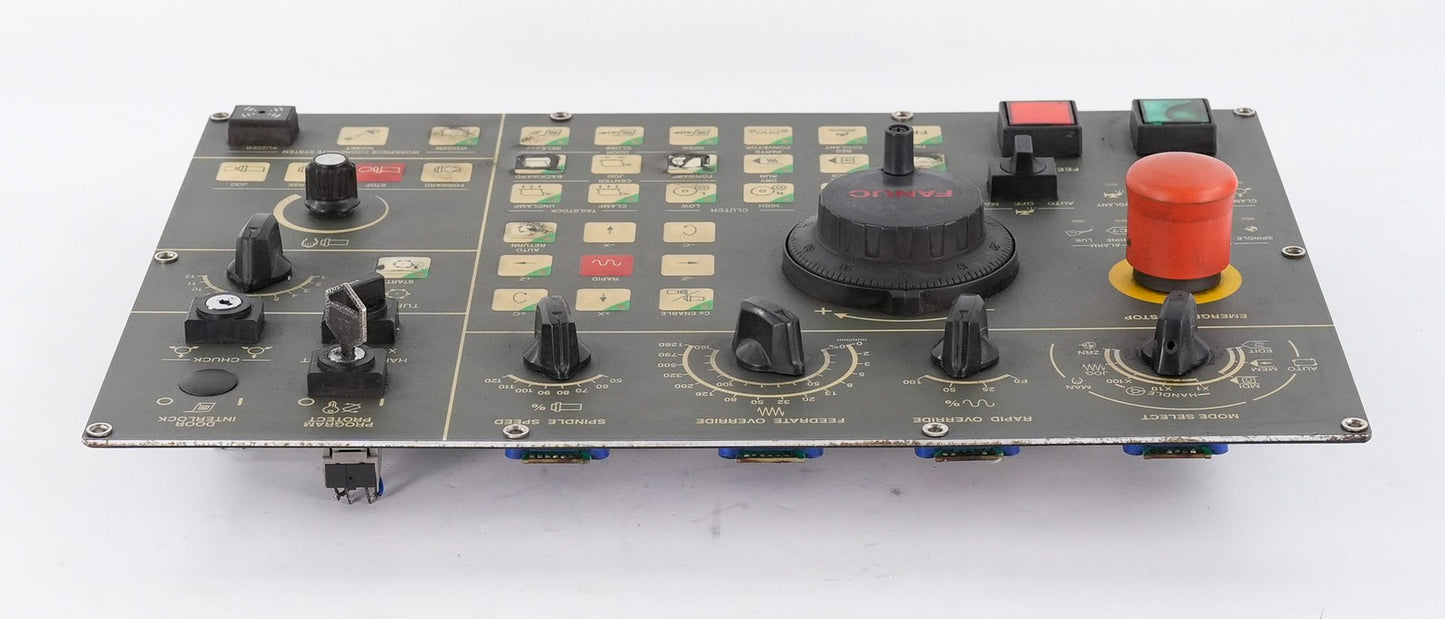 FANUC A860-0203-T001 Manual Pulse Generator + Operator Panel A8600203T001
