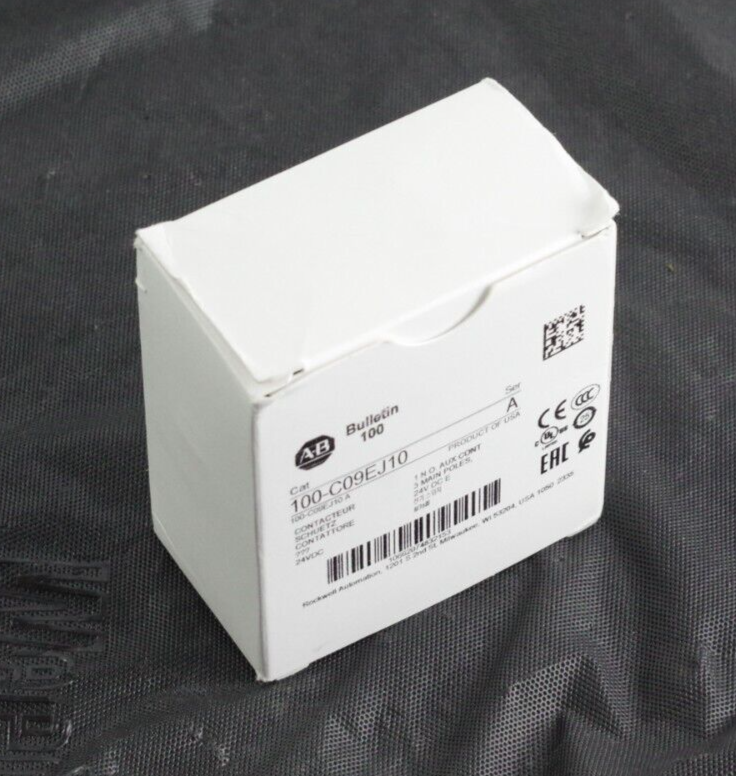 Allen Bradley 100-C09EJ10 Ser A Bulletin 100 Contactor 10A 3-Pole 24VDC