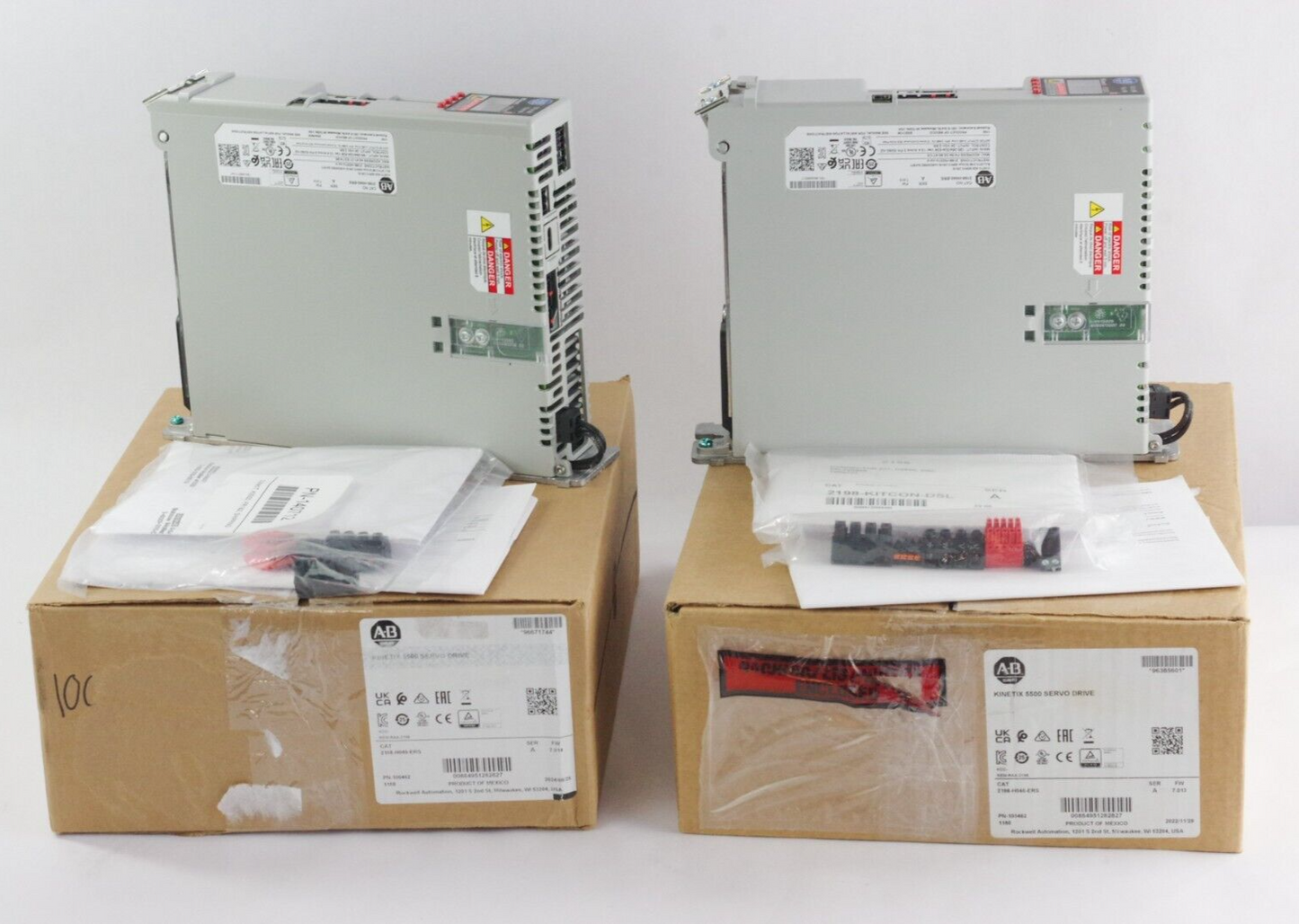 Allen Bradley 2198-H040-ERS Kinetix 5500 Ser A 3-Phase Servo Drive - Open Box