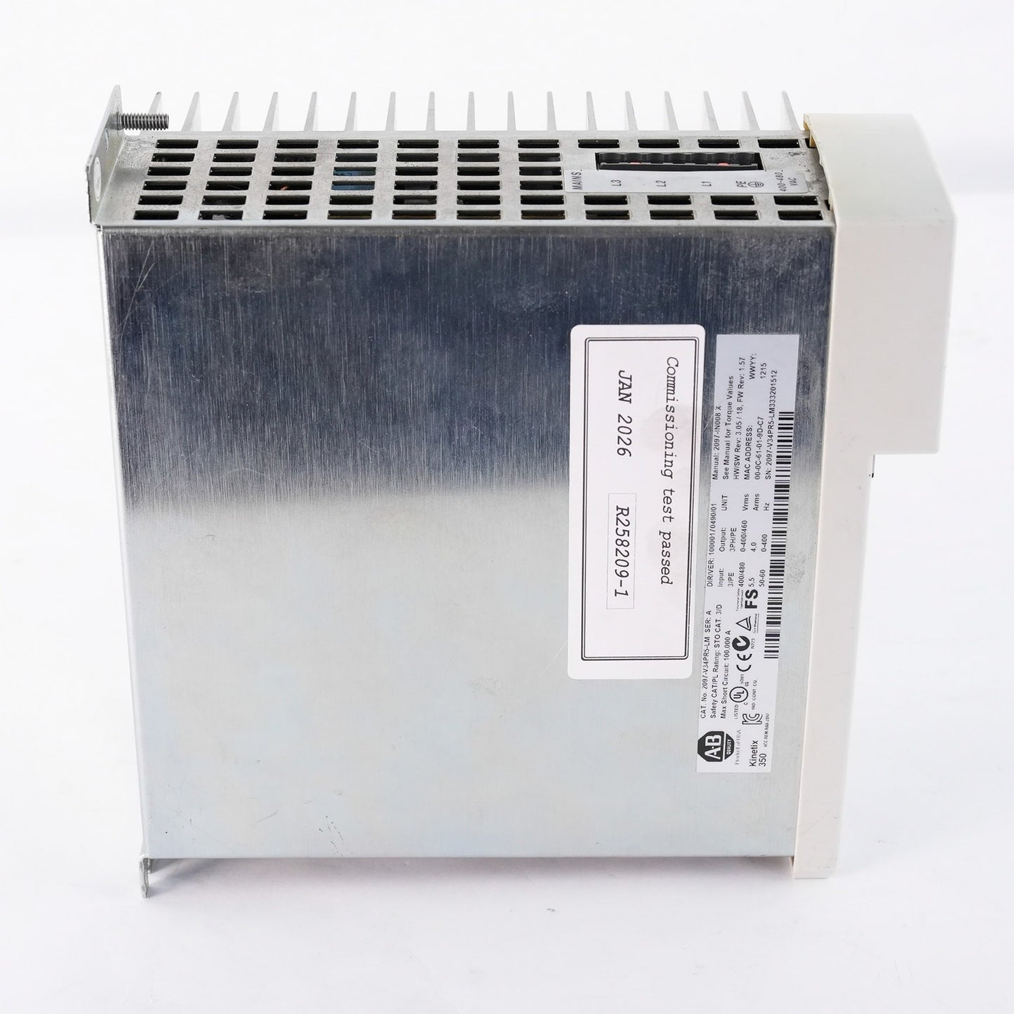Allen Bradley 2097-V34PR5-LM /A Kinetix 350 AC Servo Drive 3-Phase 2097V34PR5LM