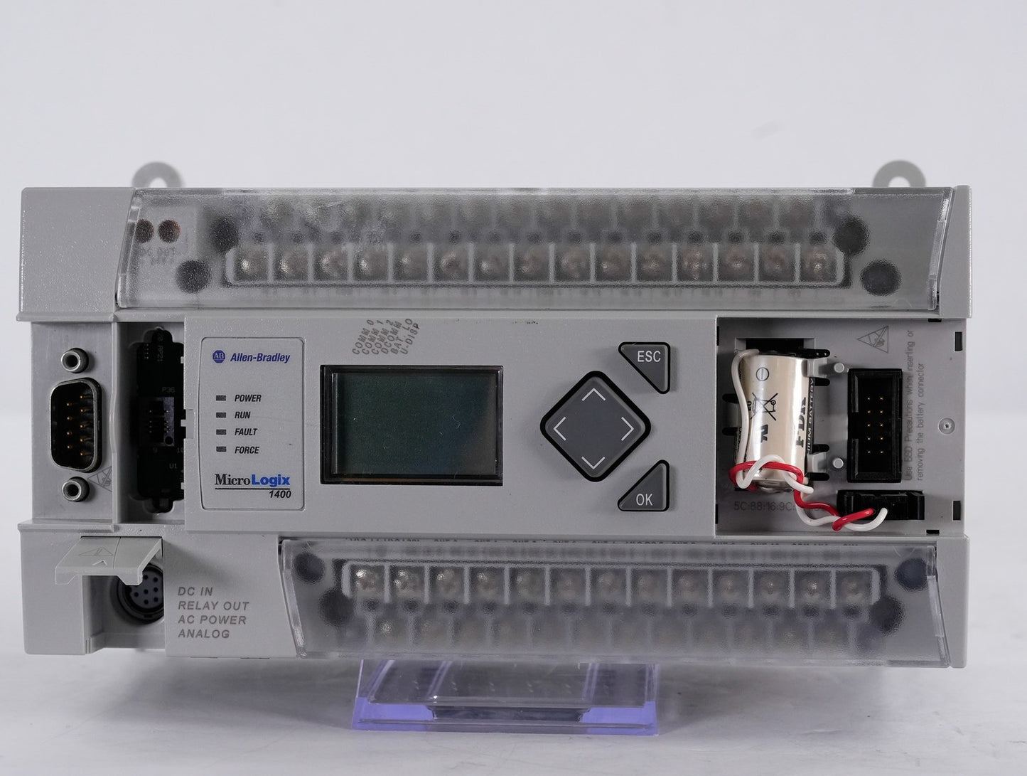 Allen Bradley 1766-L32BWAA /C FW 21 MicroLogix 1400 32-Point Controller
