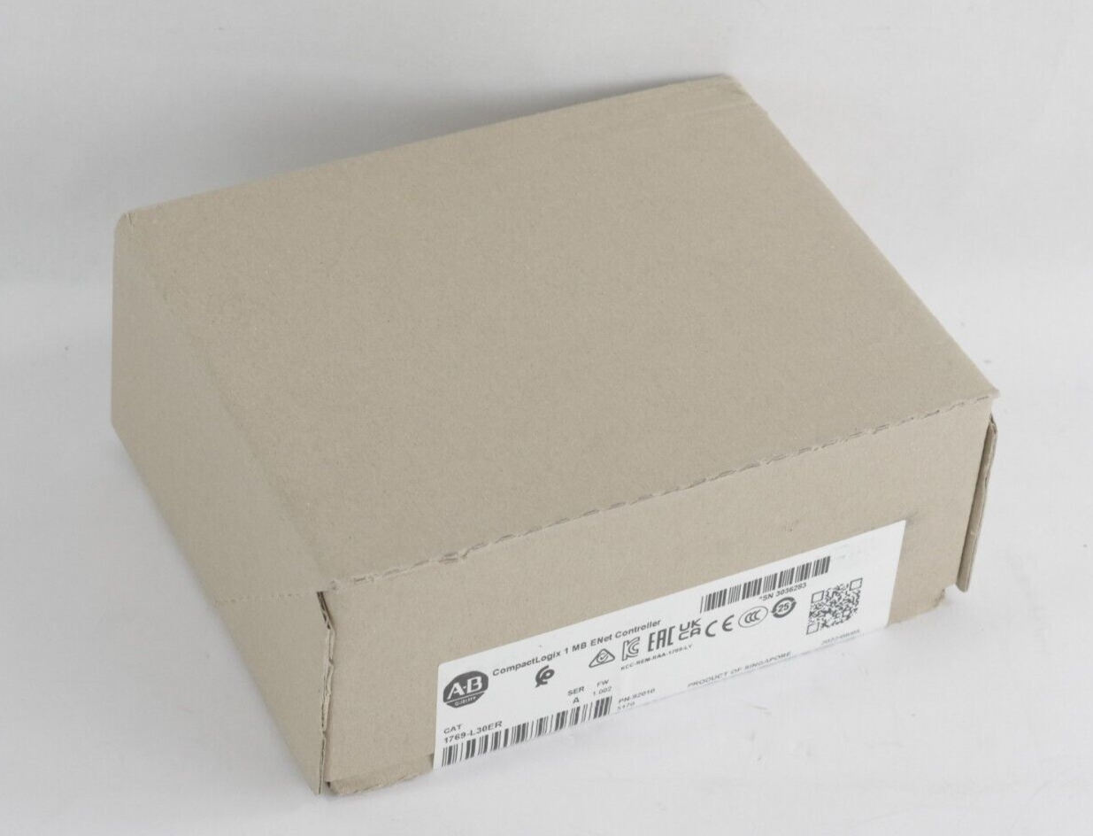 2022 Allen Bradley 1769-L30ER SER A CompactLogix ENet Controller Sealed Surplus