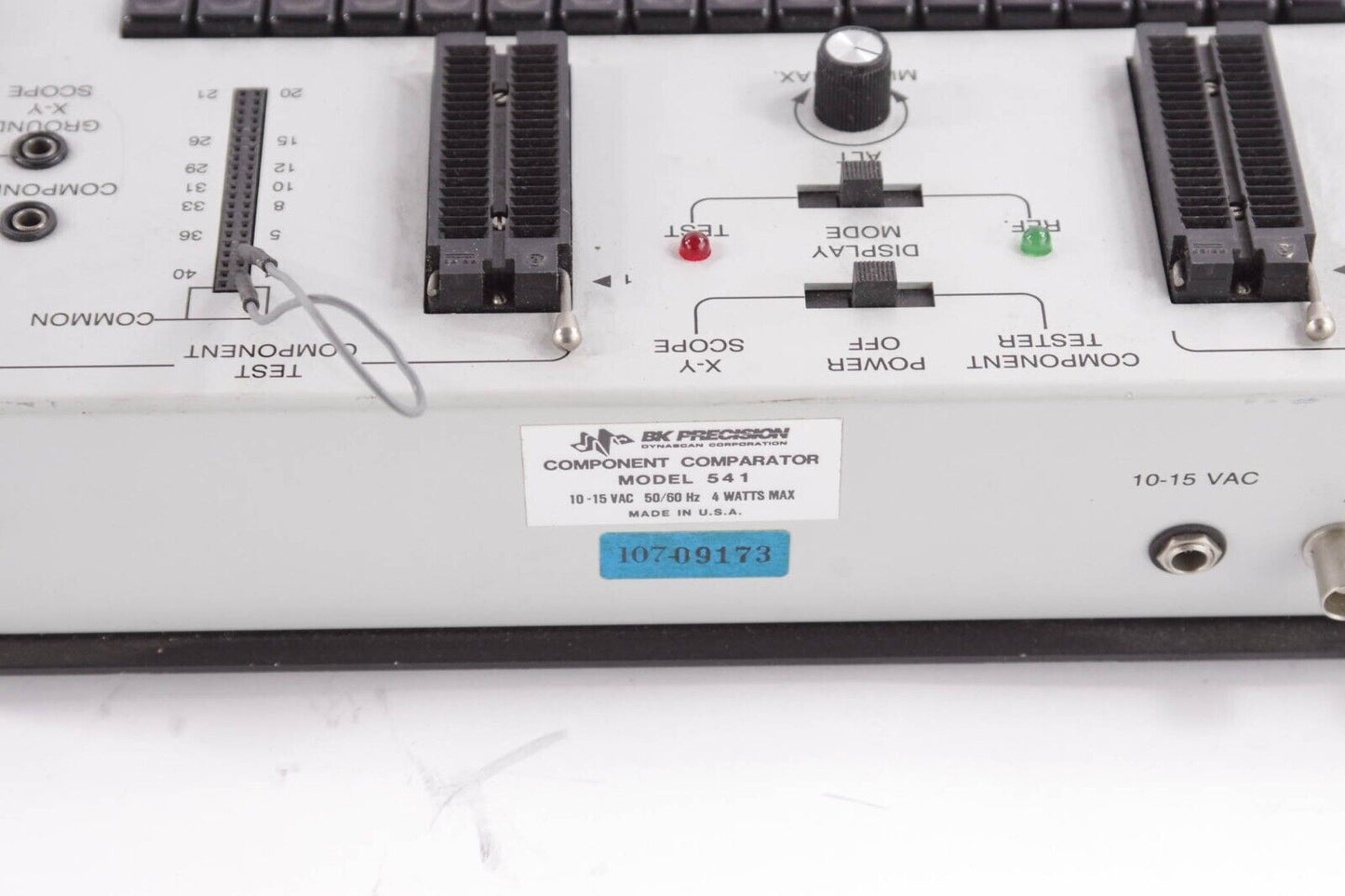 BK PRECISION Model 541 Component Comparator