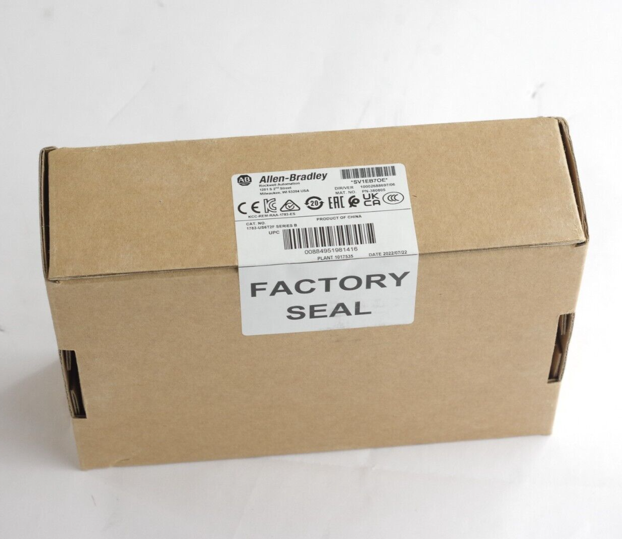 Allen Bradley 1783-US6T2F Ser B Sealed Surplus