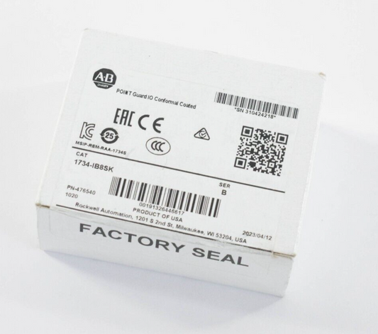 2023 Allen-Bradley 1734-IB8SK Module 1734BI8SK Ser B Sealed Surplus