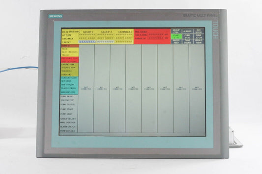 Siemens 6AV6 644-8AB20-0AA1 Simatic Multi Panel 15'' / 6AV6644-8AB20-0AA1