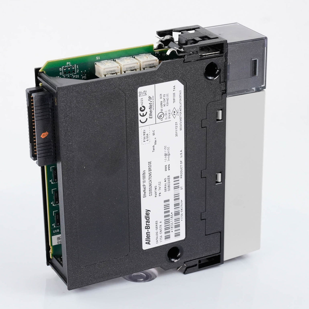 Allen Bradley 1756-EN3TR ControlLogix EtherNet/IP Dual Port Module 1756EN3TR