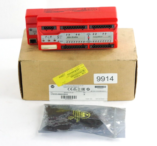 Allen Bradley 1791ES-IB8XOBV4 Ser A CompactBlock Guard I/O - Used