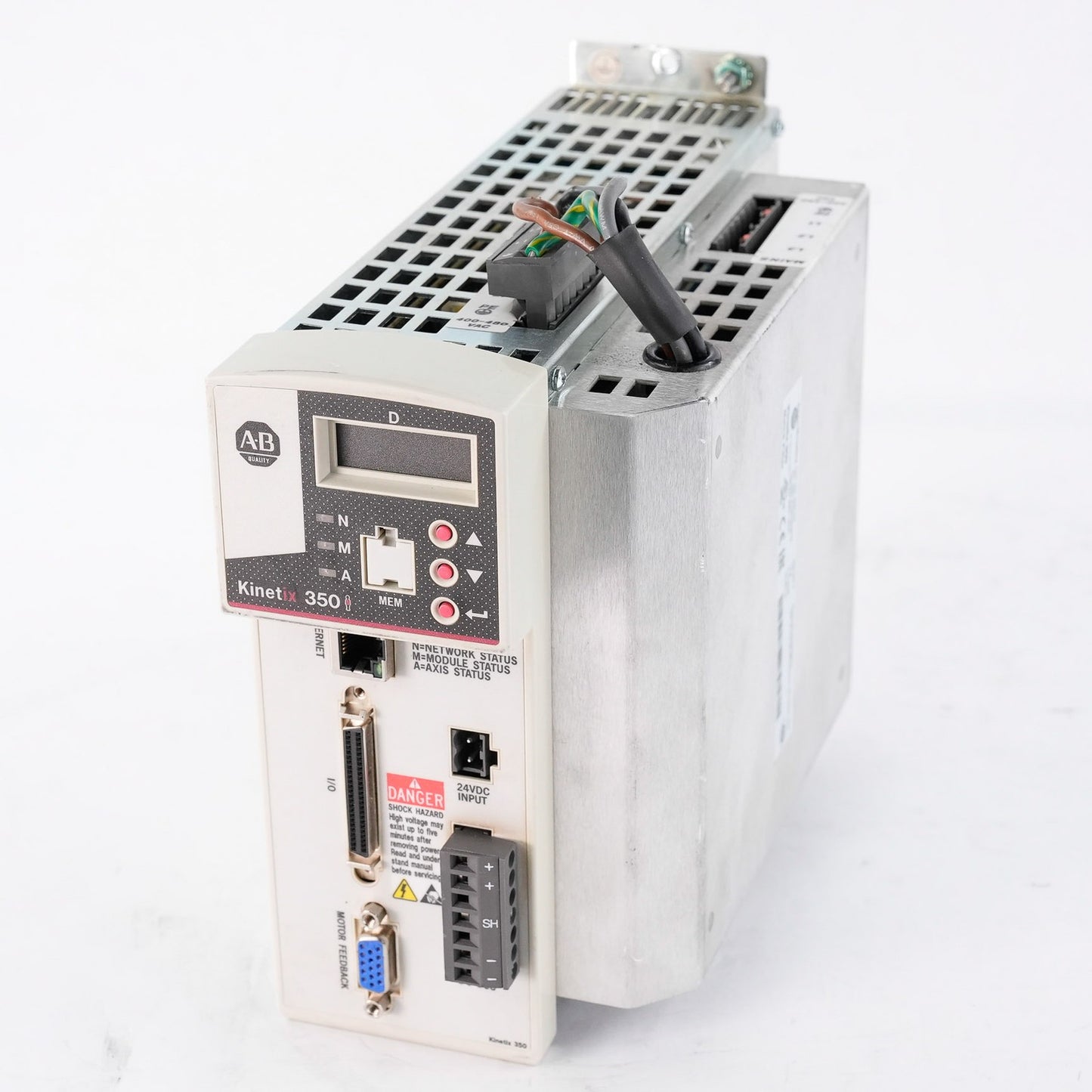 Allen Bradley 2097-V34PR6-LM /A Kinetix 350 Servo Drive + 2097-F2 Mains Filter
