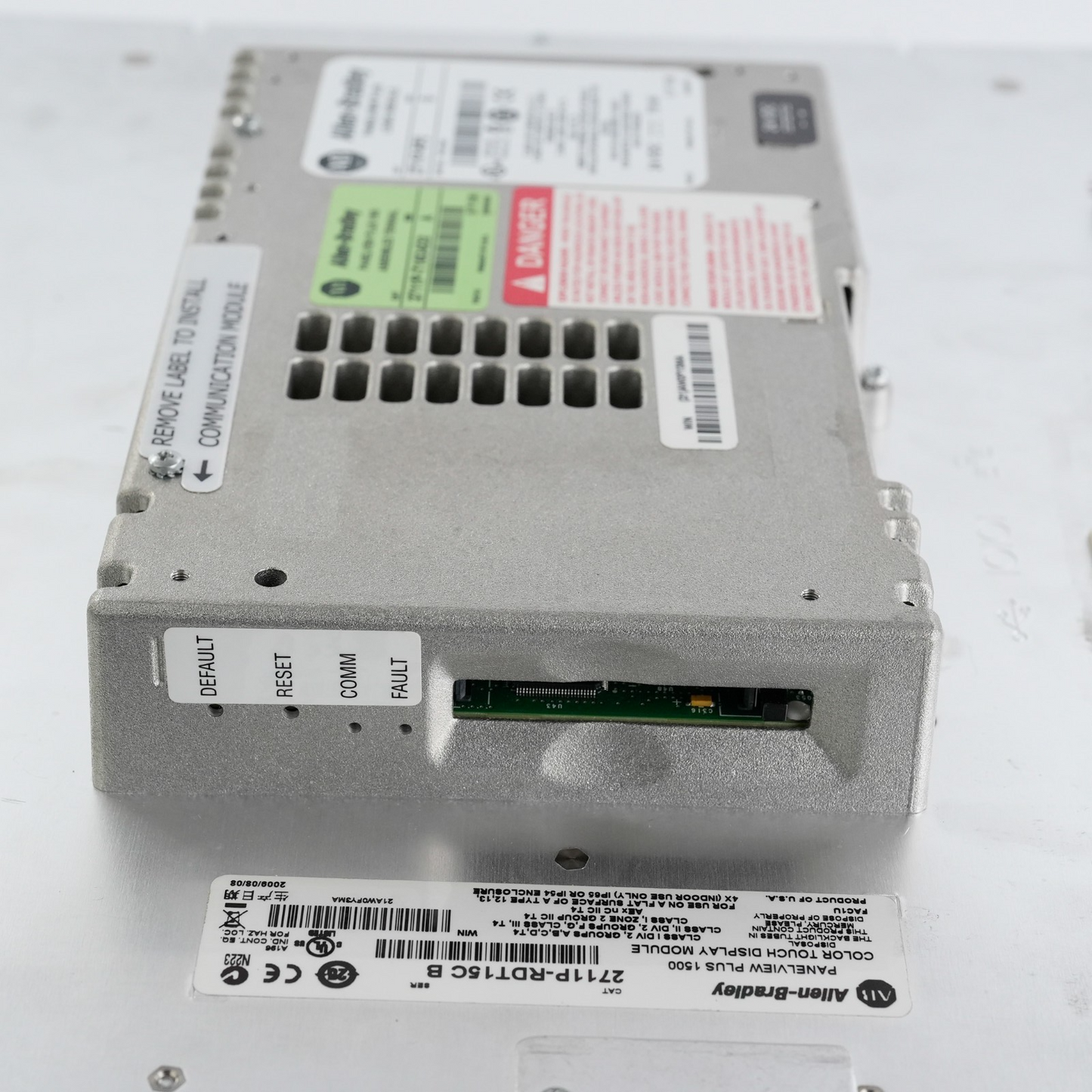 Allen Bradley 2711P-T15C4D2 Panelview Plus 1500 2711P-RDT15C /B + 2711P-RP2 /G