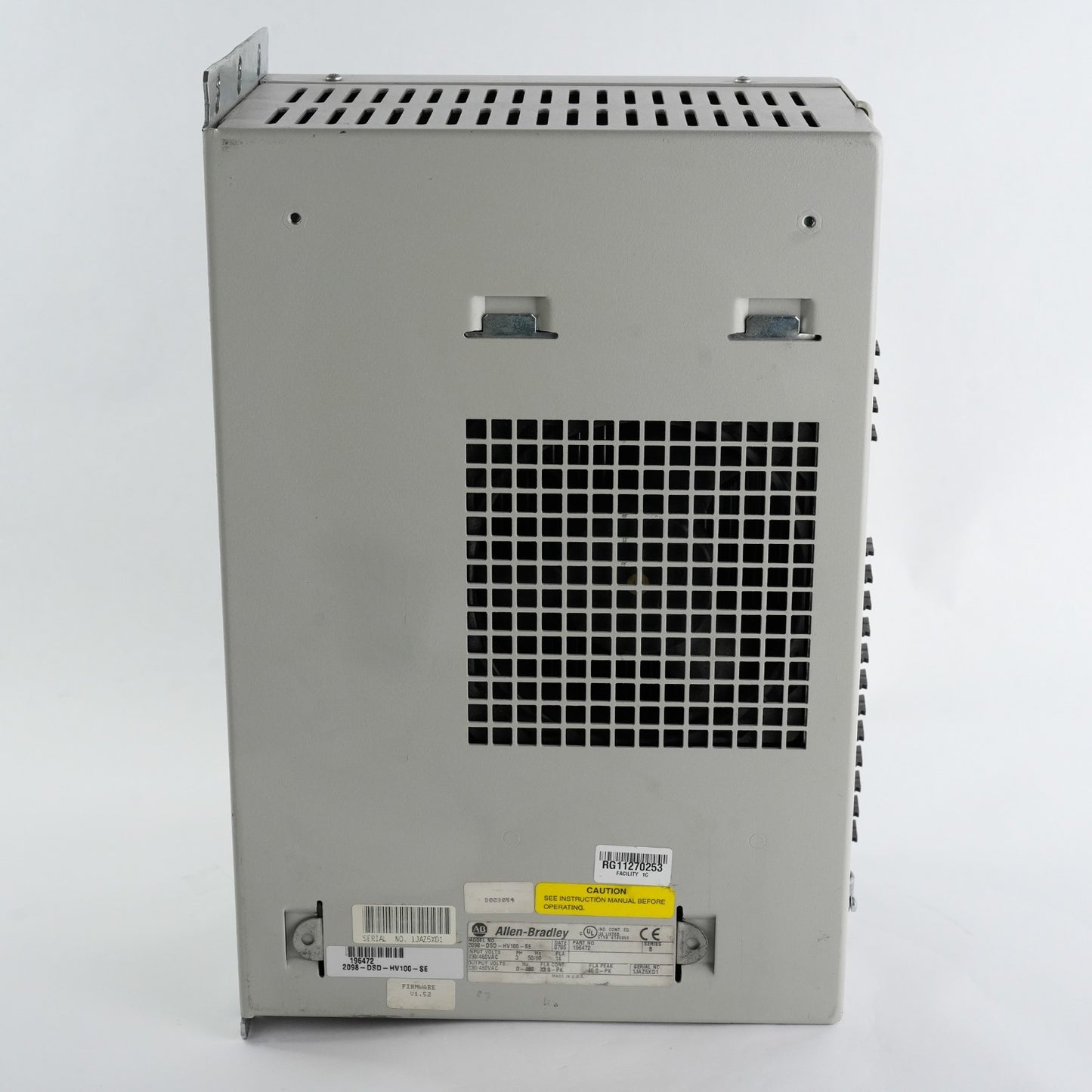 Allen Bradley 2098-DSD-HV100-SE /B Ultra 3000 Servo Drive 460V + 1 Year Warranty