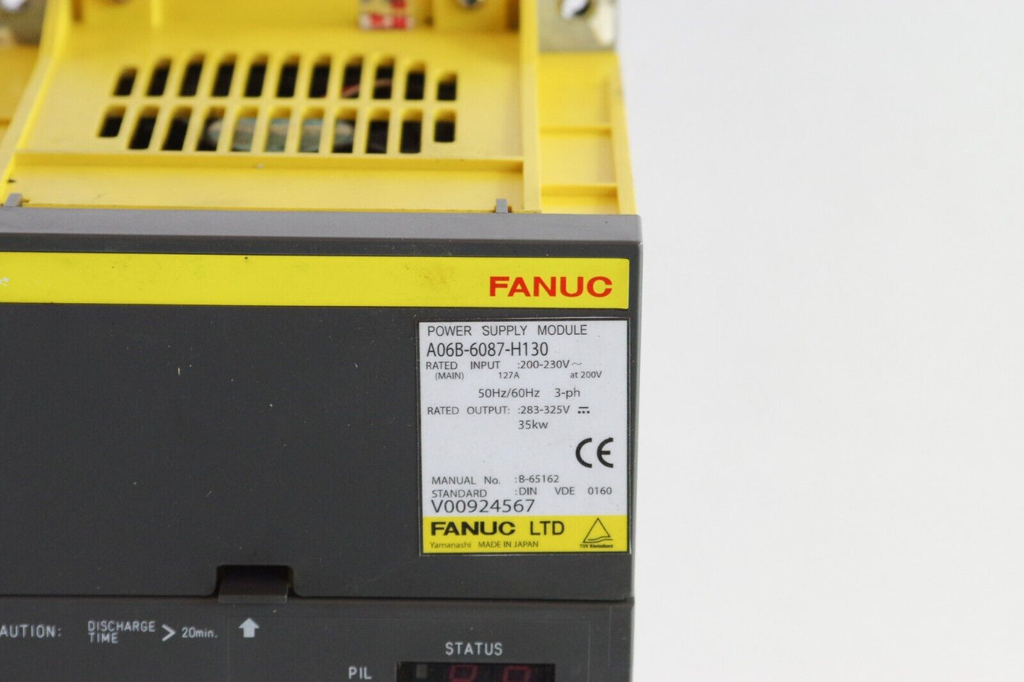 FANUC A06B-6087-H130 Power Supply Module A06B6087H130