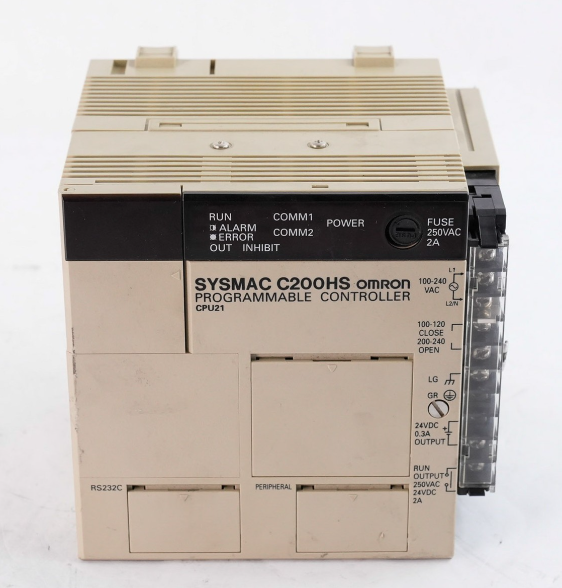 Omron C200HS-CPU21-E Sysmac C200H PLC CPU Processor Module C200HSCPU21E