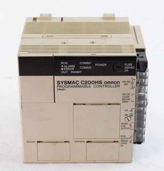 Omron C200HS-CPU21-E Sysmac C200H PLC CPU Processor Module C200HSCPU21E