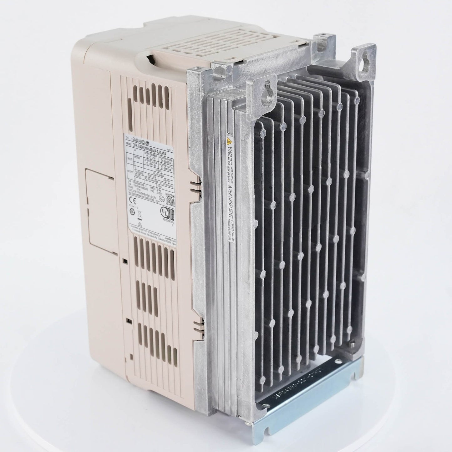 Yaskawa CIPR-GA80U4005ABMA-AAAANA GA800 AC Drive 480V 3PH 5HP 4.8A GA80U4005ABMA