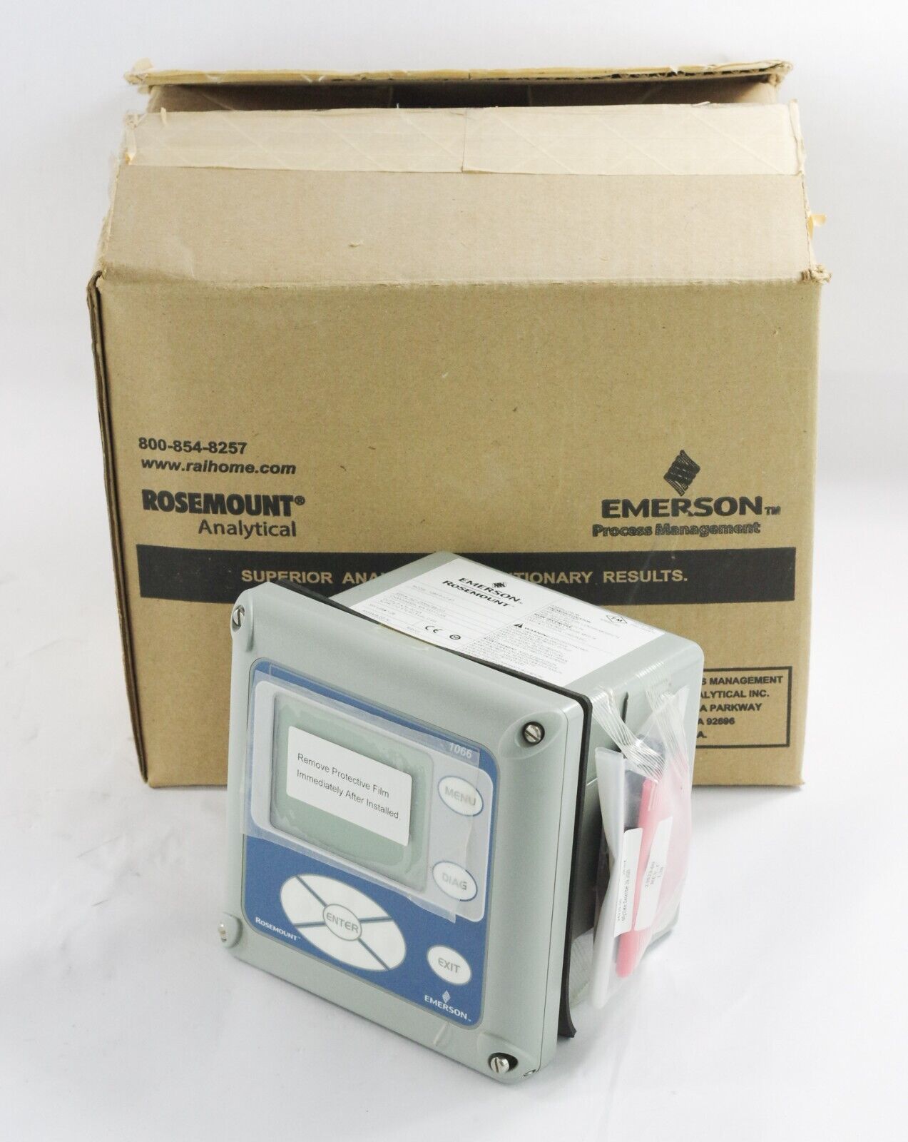 Rosemount / Emerson 1066-P-HT-67 LIQUID ANALYTICAL TRANSMITTER New Open Box