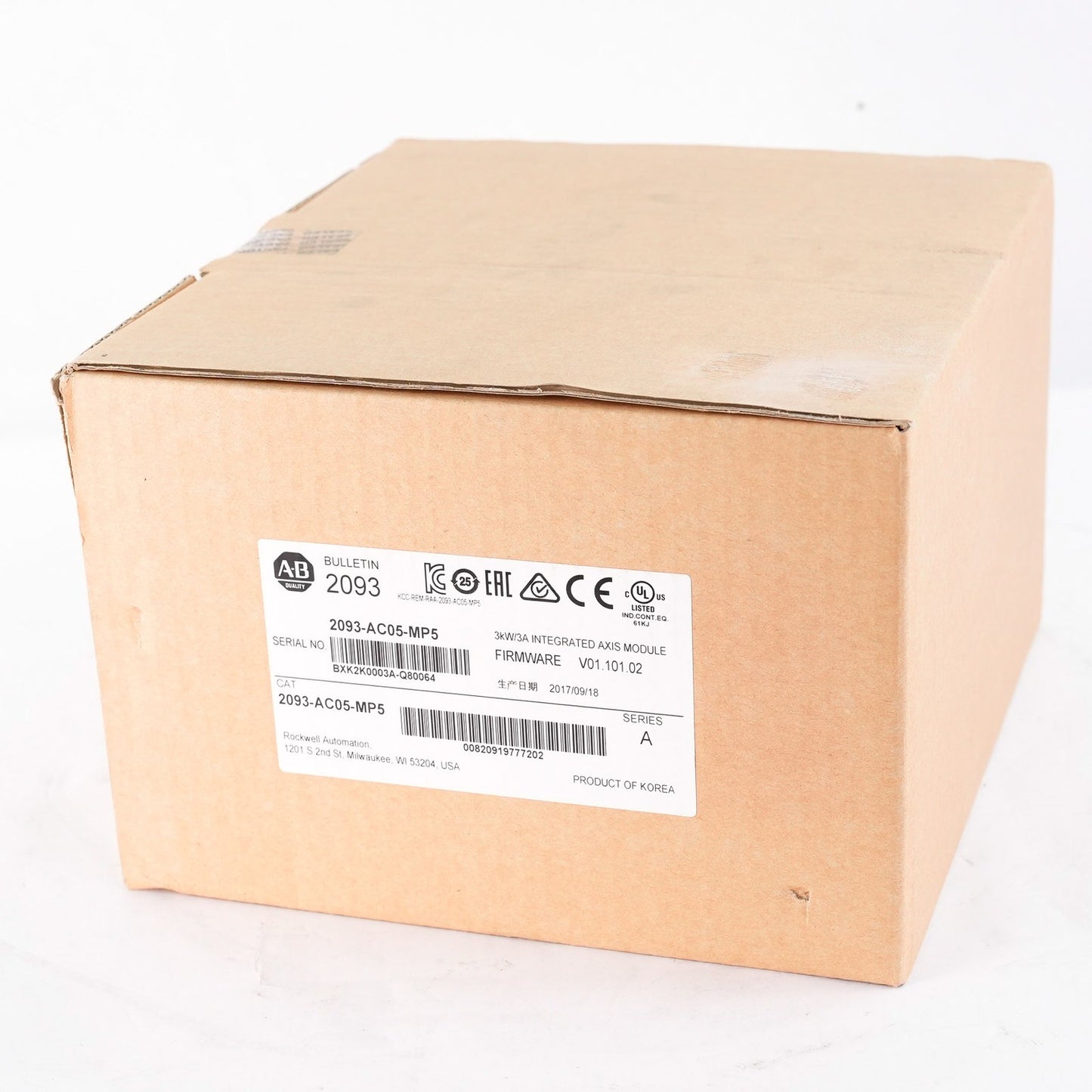 Allen Bradley 2093-AC05-MP5 Kinetix 2000 Integrated Axis Module - Sealed Surplus