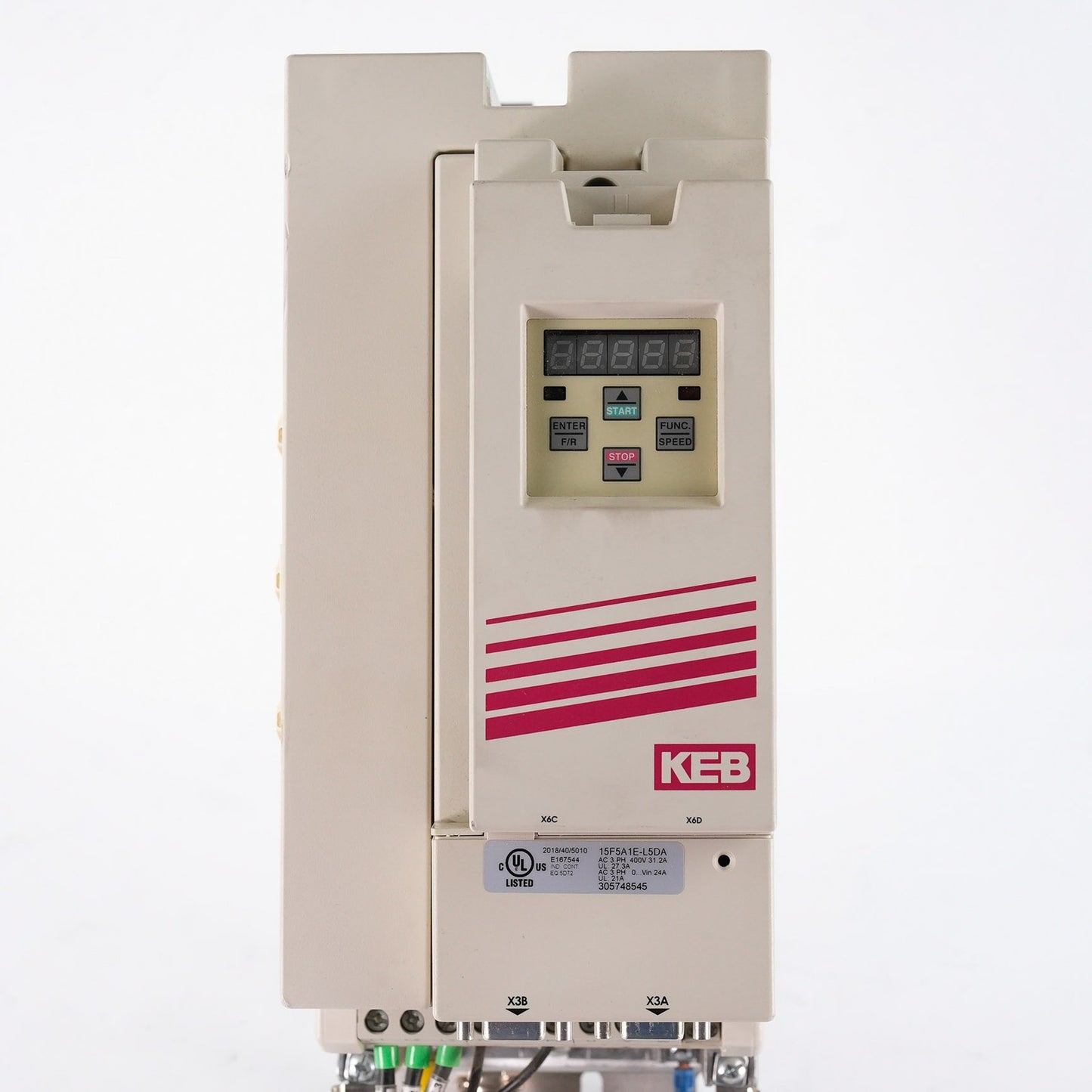 KEB 15F5A1E-L5DA Combivert F5 AC Frequency Inverter 400V 31.2A 3-Phase