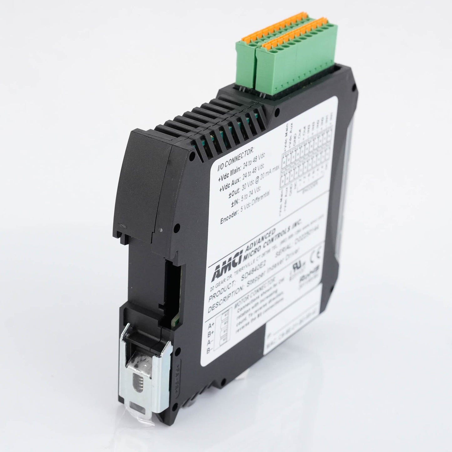 Advanced Micro Controls SD4840E2 Stepper Indexer Driver 2-Port Ethernet/IP 24VDC
