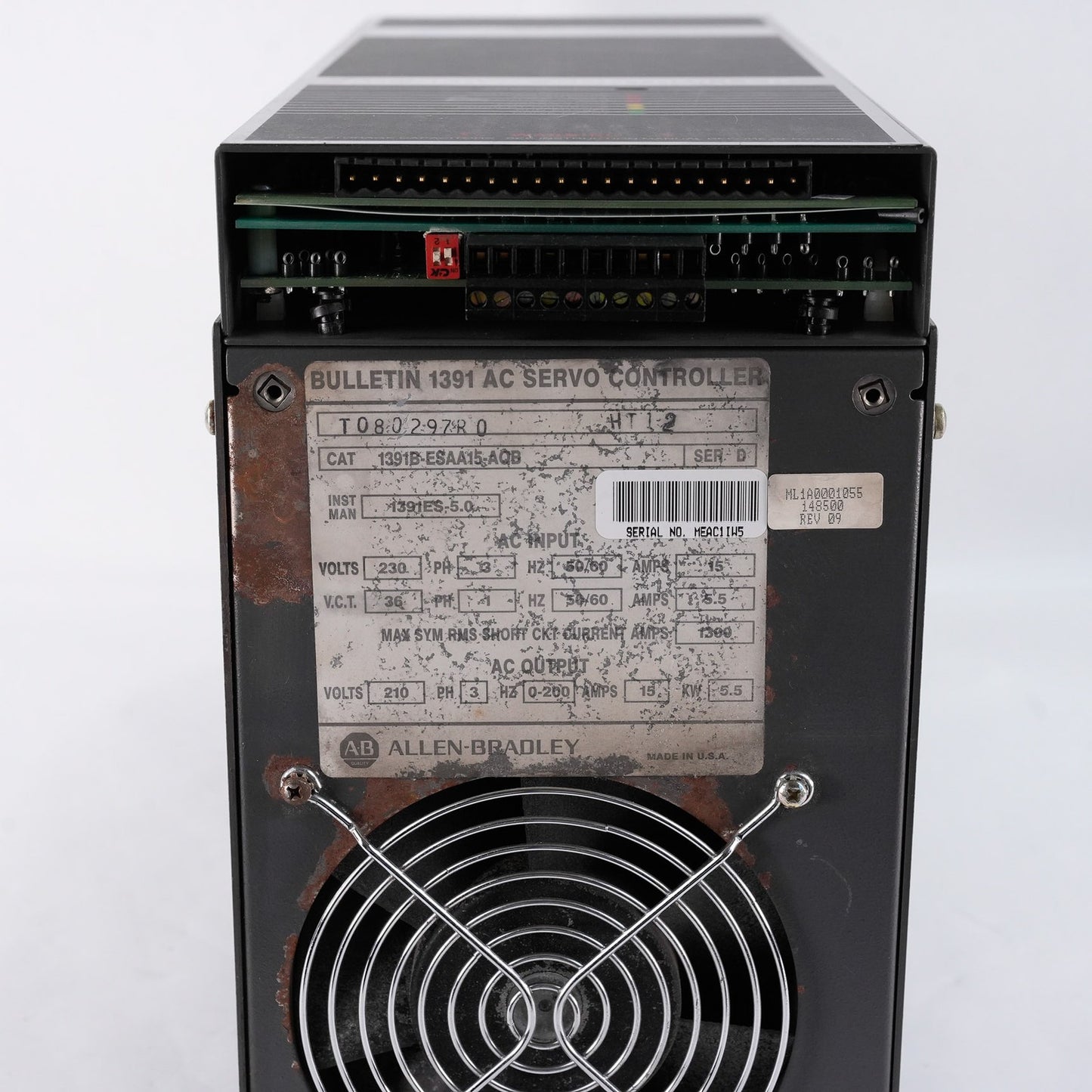 Allen Bradley 1391B-ESAA15-AQB /D Bulletin 1391 AC Servo Drive - For Parts