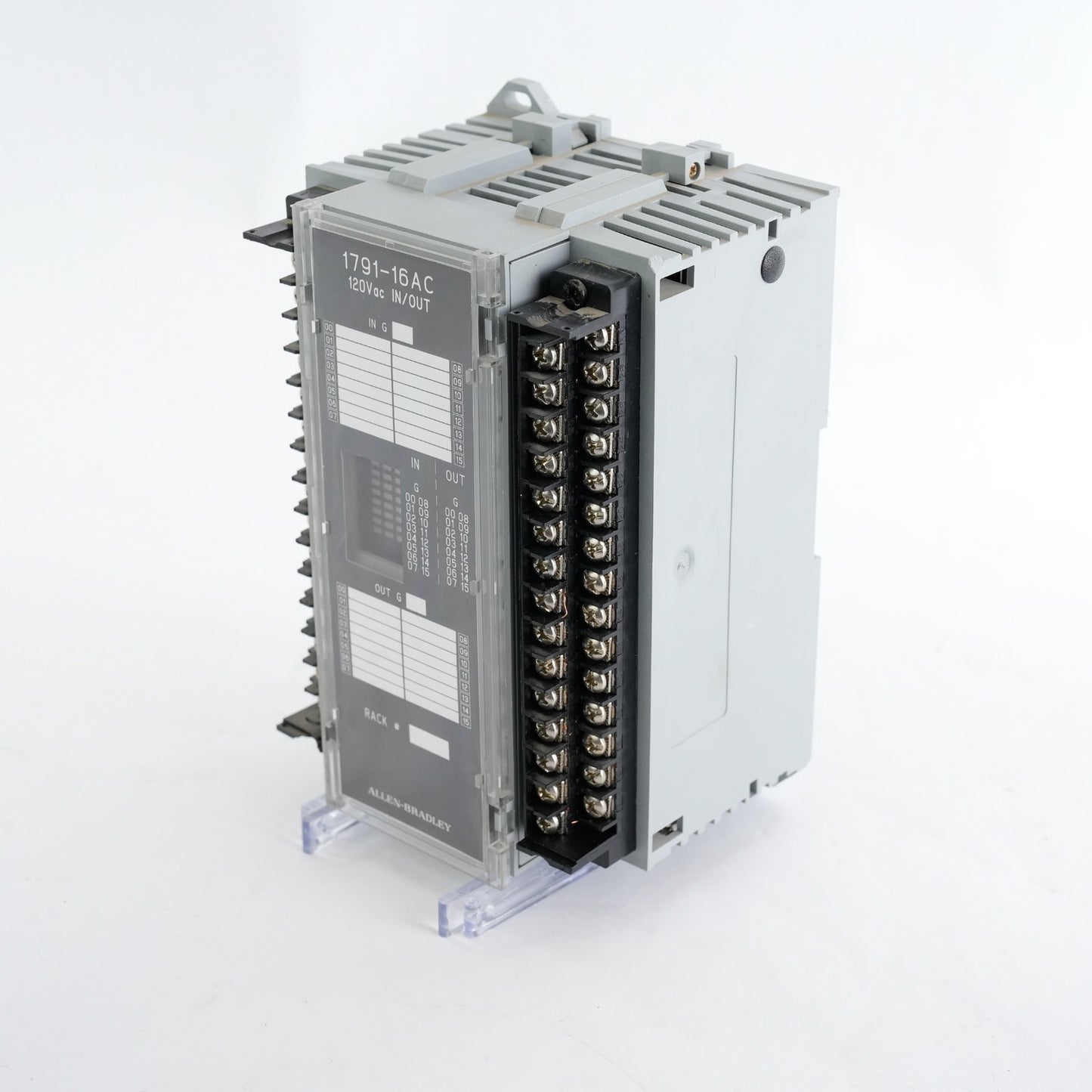 Allen Bradley 1791-16AC /B Block I/O Remote Module 120VAC 150mA 60Hz 179116AC
