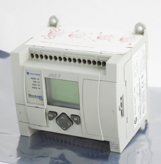 Allen Bradley 1763-L16BWA 1100 Ser B Rev D MicroLogix 16-Pt. I/O Controller